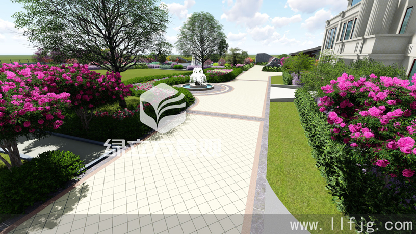  别墅庭院