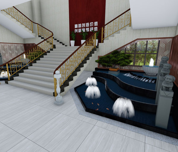 常熟厂区办公楼设计案例效果图