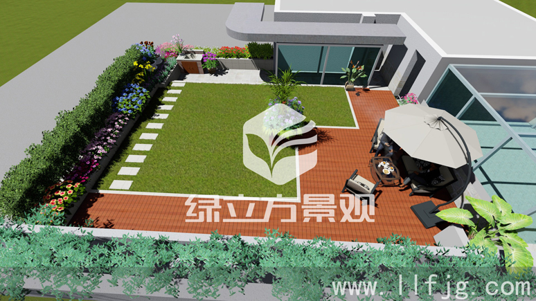 屋顶花园设计，屋顶花园设计效果图，露台花园设计，空中花园设计效果图，露台花园景观设计，屋顶花园施工