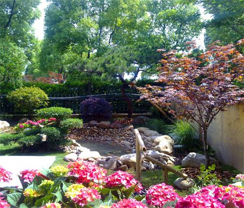 苏州园区半岛华府花园设计案例实景