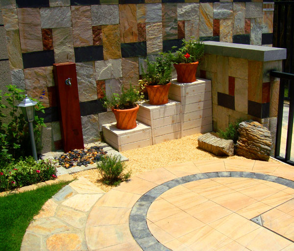 苏州园区水云居6套小花园设计案例实景