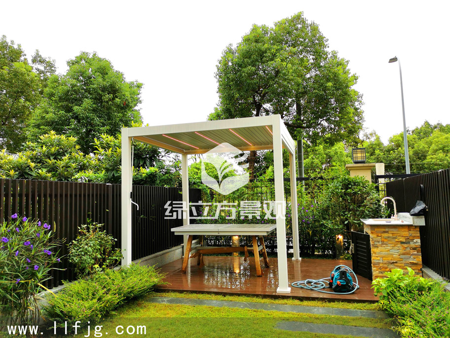 别墅庭院花园设计，庭院景观设计，花园绿化维护，别墅绿化养护