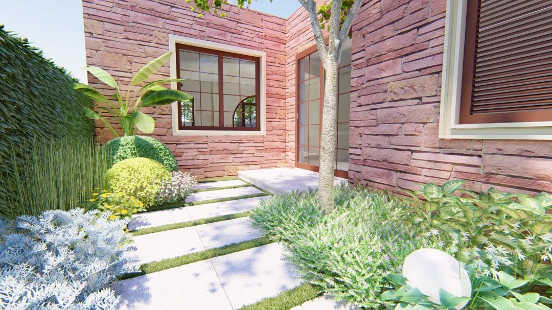 庭院景观设计 花园景观设计方案 庭院景观方案 院子设计 院子规划 花境设计