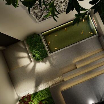 苏州水墨江南别墅庭院景观设计